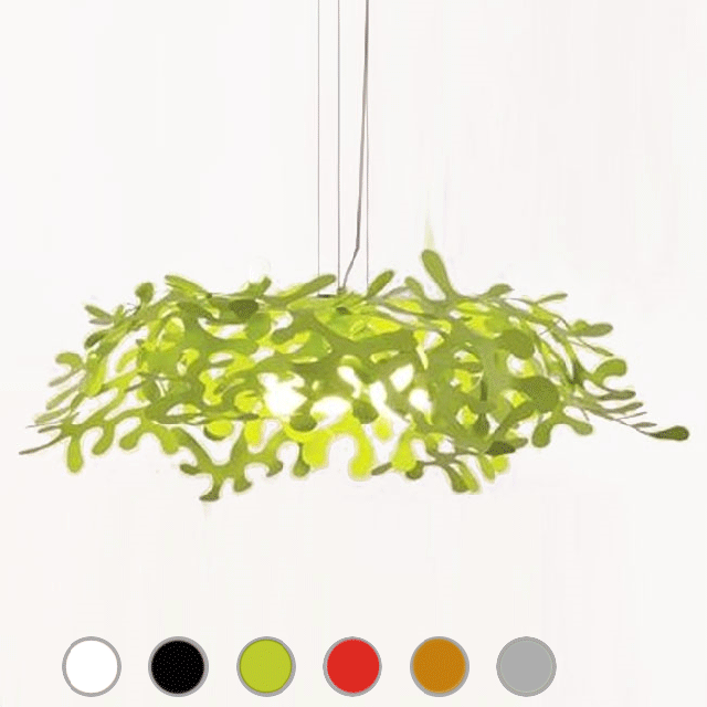 Lumen Center SuperLeaves 3L Pendant lamp ø 105 cm 3 lights different colors