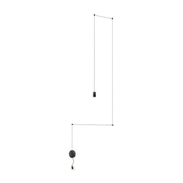 Vibia Wireflow 1 luce Pendant lamp LED 3,7W H 200 cm