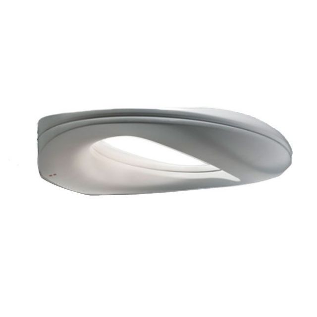 Fabbian Wall or ceiling lamp Enck R7S L 30 cm White