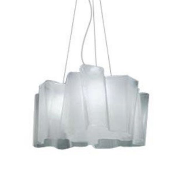 Artemide Logico Mini pendant lamp 3x120° 3 luci E27 L 45 cm