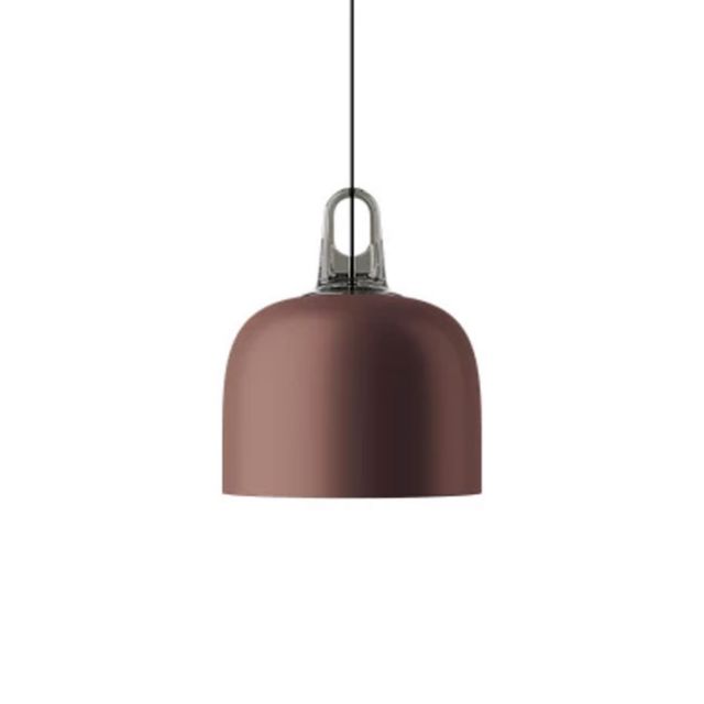 Lodes Bell Metal Suspension Lamp Bronzo 1 x E27 Ø28 cm