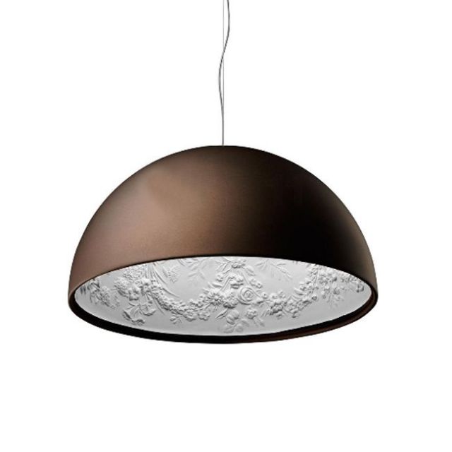 Flos Suspension lamp Skygarden 1 1 Light E27 Ø 60 cm Rust