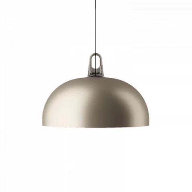 Lodes Jim Dome Metal Suspension Lamp 1 x E27 Champagne Ø50cm