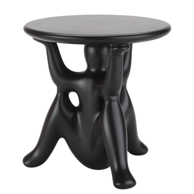 Qeeboo Helpyourself Side table in Polyethylene H 46,5 cm