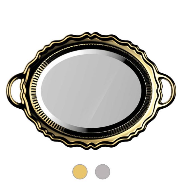 Qeeboo Mirror Miroir Metal Finish L 110 cm