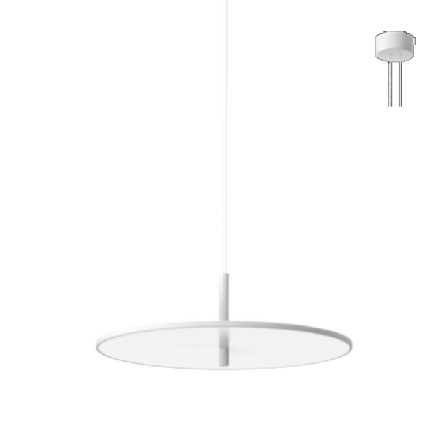 Flos My Disc Suspension lamp in painted aluminium LED 44W ø 60 cm