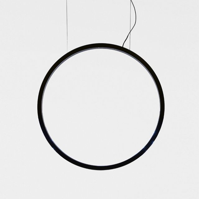 Artemide "O" Suspension lamp in aluminum LED Outdoor