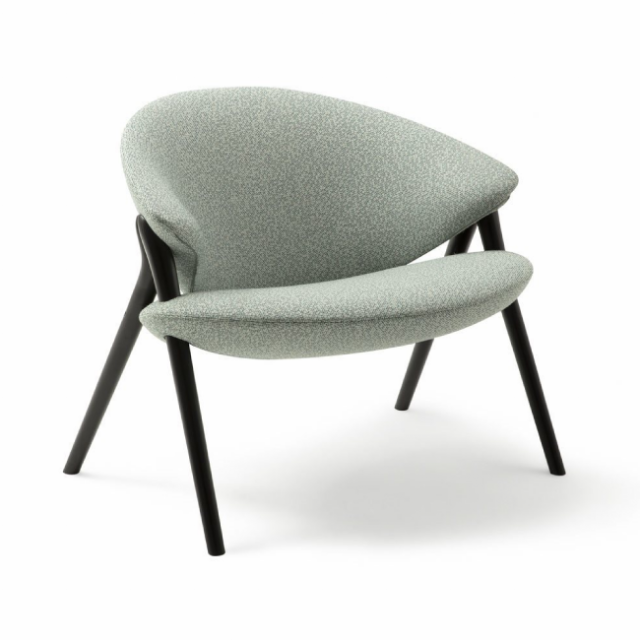 Zanotta Oliva Fabric armchair L 83 cm