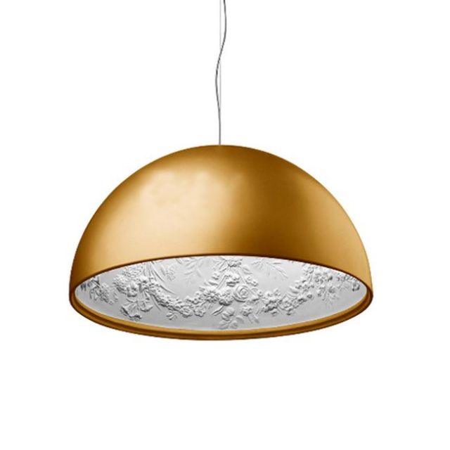 Flos Suspension lamp  Skygarden 1 1 Light E27 Ø 60 cm Gold