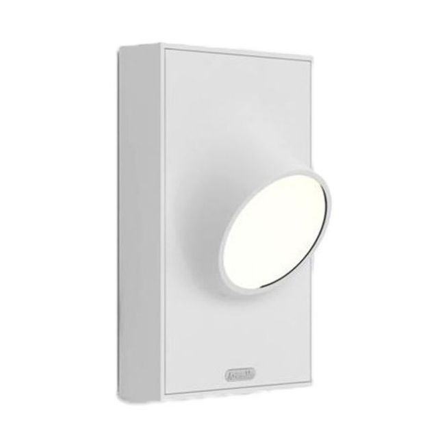 Artemide Outdoor Ciclope Wall lamp LED 6,5W H 27 cm IP65 Griey/White for Garden