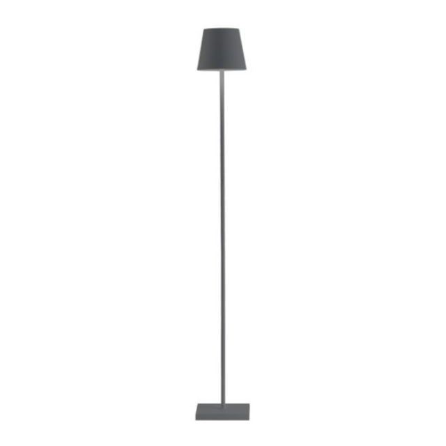 Zafferano Poldina L Rechargeable floor lamp LED 4,5W H 122 cm