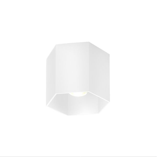 Wever&Ducrè HEXO LED aluminium ceiling lamp 8W L12,7CM