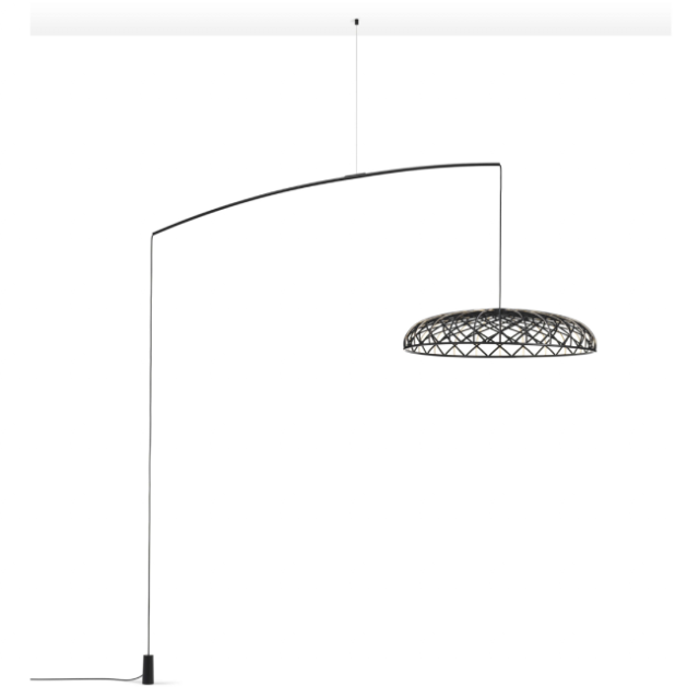 Flos Skynest Motion Suspension/Floor lamp in polyester LED 57W H 250 cm