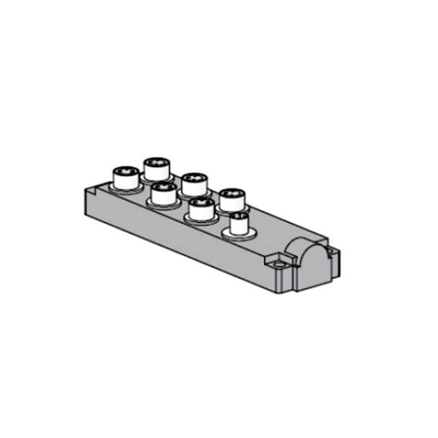 Viabizzuno Connectors m8 3 poli max 700mA, 1 male e 6 female