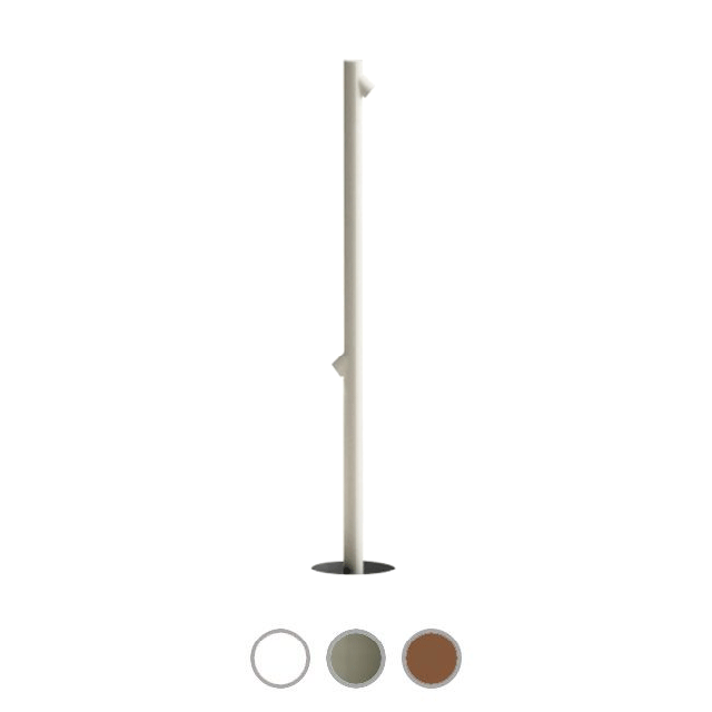 Vibia OUTDOOR Recessed floor lamp Bamboo LED 2,1W H 90 cm IP 65