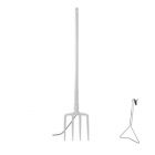 Karman Outdoor and garden floor lamp with pedestal Tobia LED H 165 cm