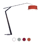 Lumen Center GRUS Floor lamp Halo 144W Ø 60 cm Base Grey Graphite Different Colors