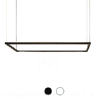 Nemo Spigolo Horizontal Pendant lamp LED 48W L 114 cm