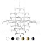 Nemo suspension lamp Crown Magnum 42 luci G9 QT-14 L 150x151 cm