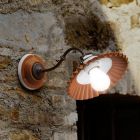 Aldo Bernardi Ceramic wall light Duse E27 Ø 22 cm