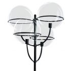 Oluce Floor lamp Lyndon 4 Lights E27 H 300 cm for outdoors and Garden