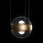 Cini&Nils hanging lamp Sferico Sospeso transparent LED 18W Ø 14 cm