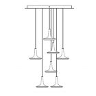 Oluce Canopy with Round Suspension lamps Kin Ø 60 cm  