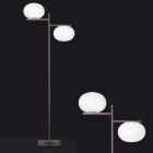 Oluce Floor lamp Alba E27 H 172 cm 2 lights Dimmable