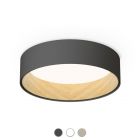 Vibia Duo Ceiling lamp LED PLATE 1x26,5 W Dimmer Ø 48 cm