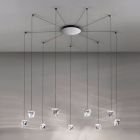 Fabbian pendant lamp Tripla LED 38,7W L 9,8 IP40 Dimmable