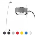 Cini&Nils floor lamp Componi200 Mezzacurva 1 luce B15d H 194 cm