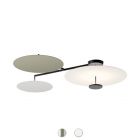 Vibia Flat Ceiling lamp LED PLATE 100W Dimmer L 178 cm 