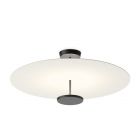 Vibia Flat Ceiling lamp LED PLATE 2x25W Dimmer Ø 90 cm 