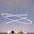 Nemo suspension lamp Ellisse Triple LED 90W L 135 cm dimmable