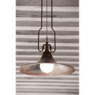 Aldo Bernardi Pendant lamp with chain Mulino E27 H 96.4 cm