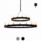 Fontana Arte Chandelier 19+14 lights E14 Ø 150 cm