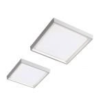 Ai Lati Lights Applique / Plafoniera Alu LED IP54 Anche per Esterno quadrata