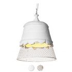 Karman suspension lamp Domenica 1 luce E27 Ø 35 cm