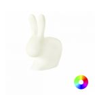 Qeeboo XS Rabbit Polyethylene rechargeable lamp LED 2W H 22.5cm