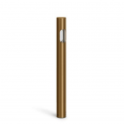 Lombardo Ago Bollard 2L Bollard lamp in anodized aluminium LED 10W H 60 cm