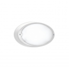 Lombardo Airy ovale 300 Wall lamp in etched glass 1xE27 L 28,5 cm