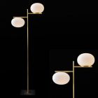 Oluce Floor lamp Alba E27 H 172 cm 2 lights Dimmable