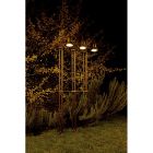 Aldo Bernardi Glicine Floor lamp in brass 4xE27 L 120 cm