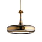 Aldo Bernardi Dimmable pendant lamp Lustri LED L 30 cm