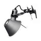 Artemide Tolomeo Micro Pinza Clamp Lamp LED 8W H 20 cm Aluminum