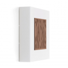 Lombardo Art 250 Bamboo Wall lamp in polycarbonate LED 17W L 25X25 cm