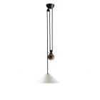 Artemide Aggregato Rise and Fall Suspension H335 1 light E27 different colors