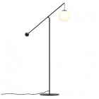 Luceplan Malamata Floor lamp in steel 1xE14 H 150 cm