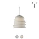 Karman Suspension lamp in glass and metal Bidendum LED Ø 15 cm