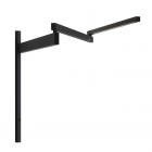 Flos Black Flag Extendable wall lamp in polycarbonate LED 75W L 120 cm